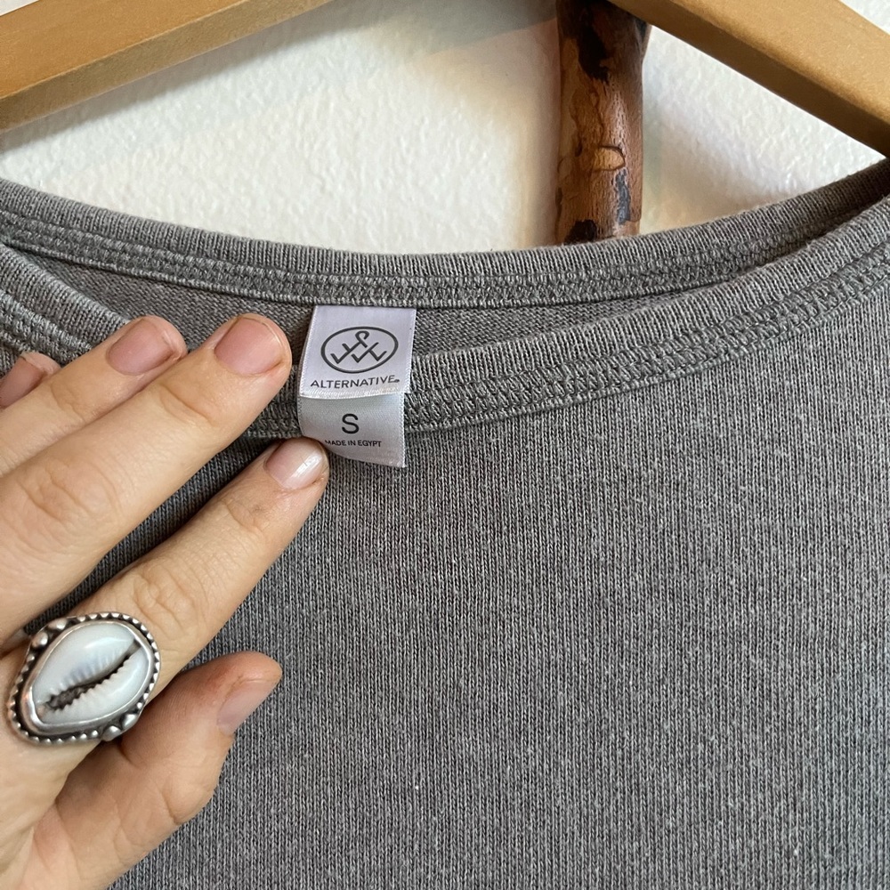 Basic Grey Sweater - image 2